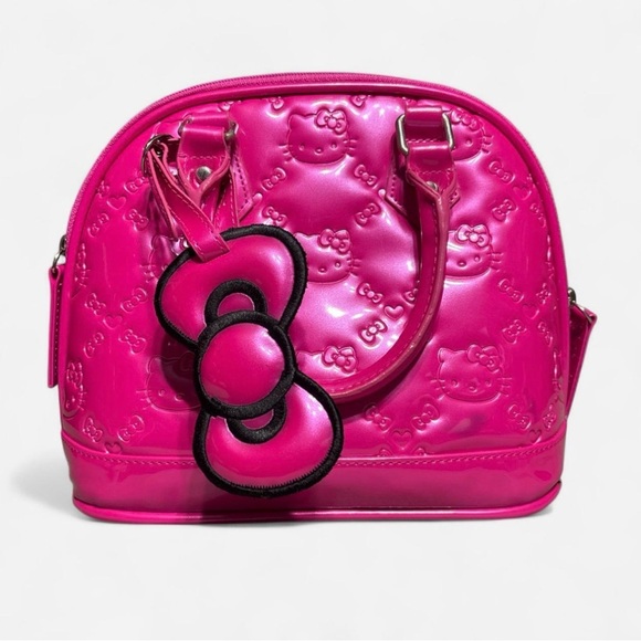 Hello Kitty Handbags - Hello Kitty Pink Embossed Handbag
